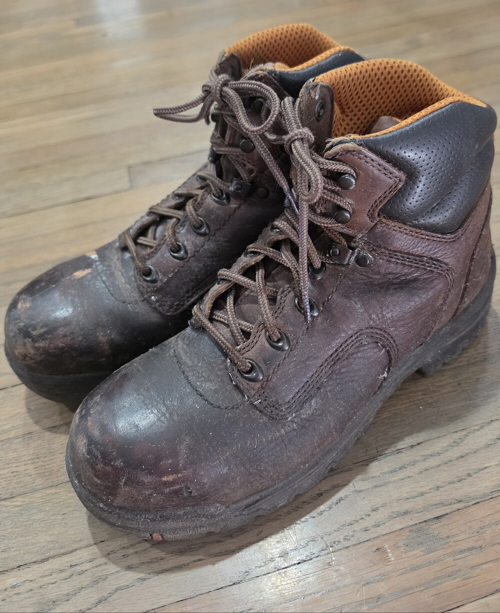 Timberland PRO Direct Attach 6" Waterproof Insulated Steel Toe Work Boots Sz 8.5